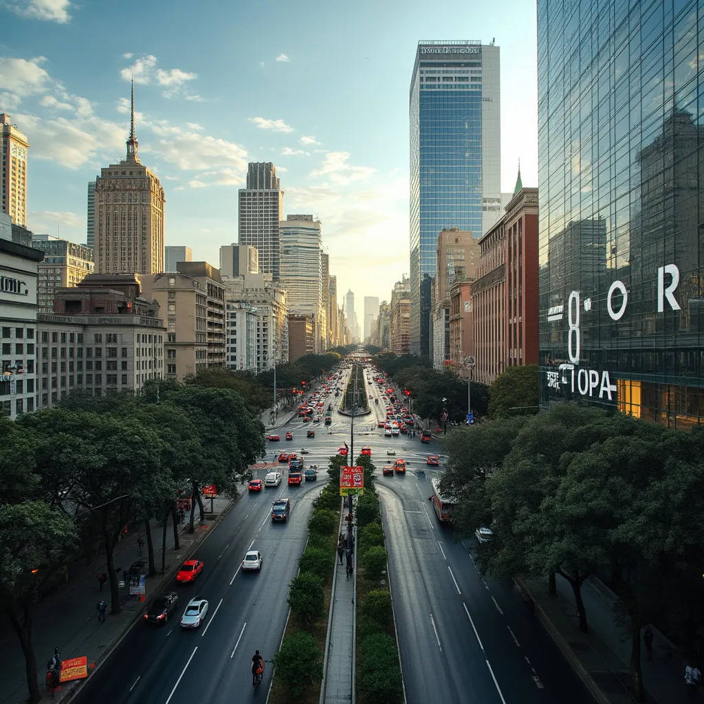Vista del distrito financiero de Buenos Aires donde opera FinanArg